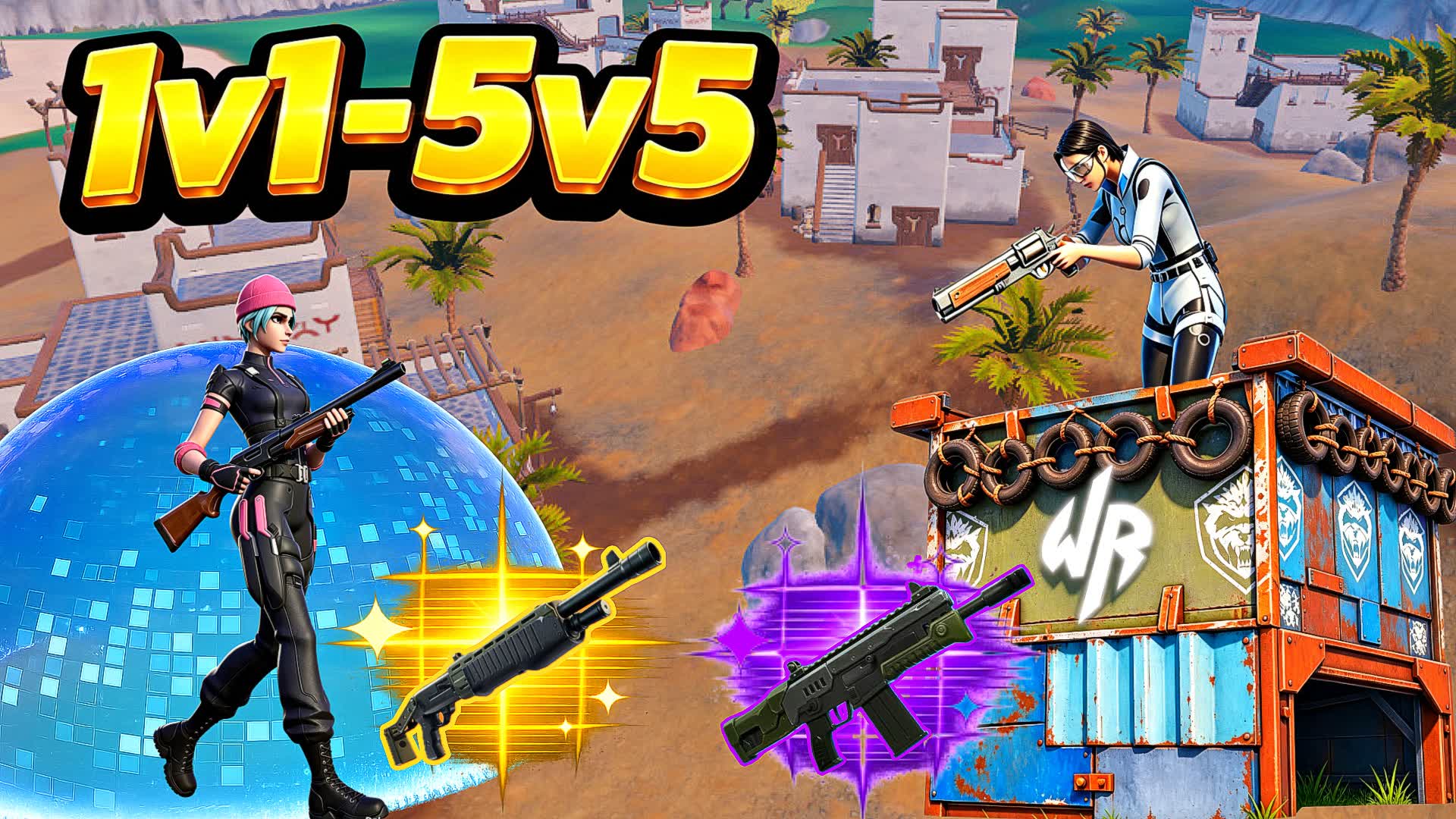 SPEED 1v1 - 5v5 ZERO BUILD 🏆