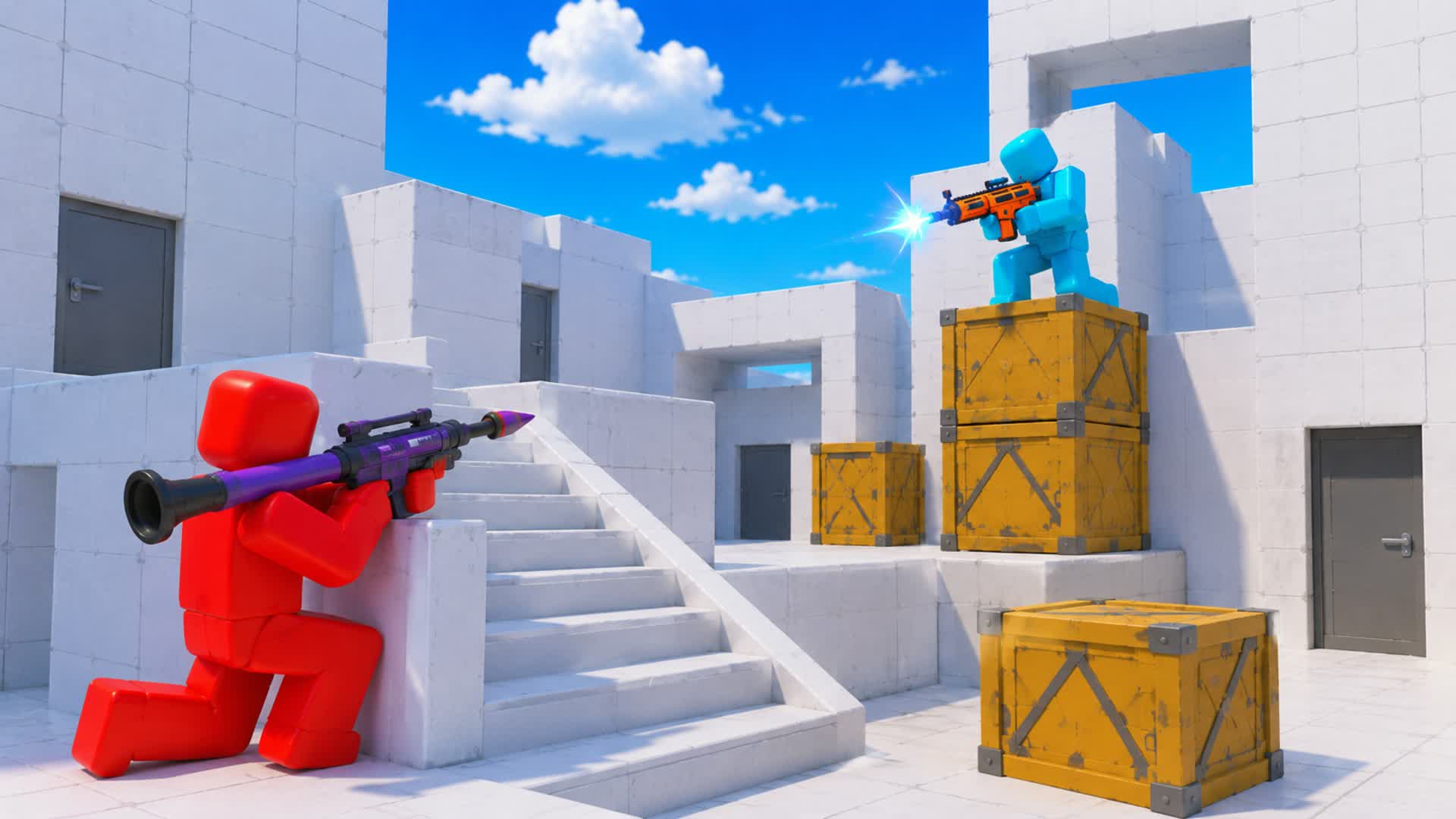 RED VS BLUE INIMIGOS IDEAIS