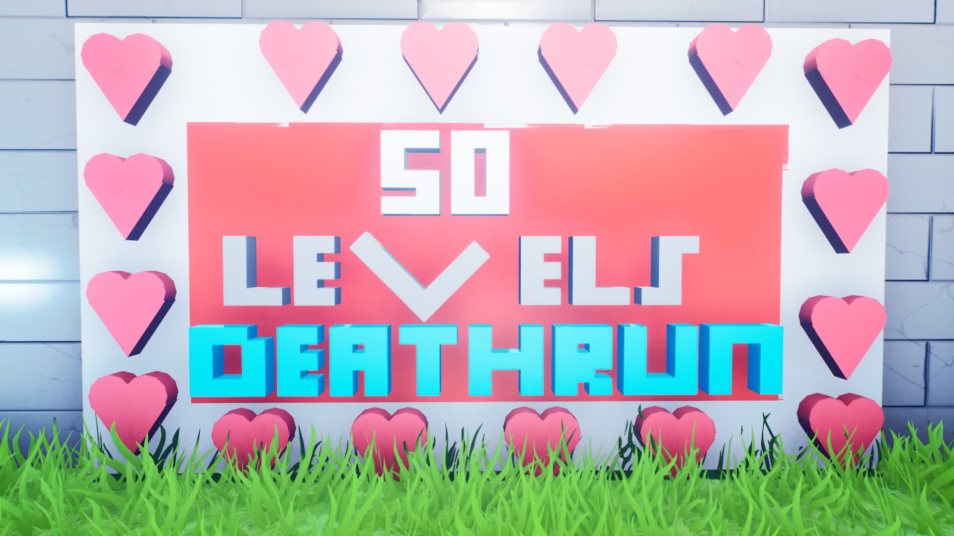 50 Levels Deathrun Valentine's day 👑🏃‍
