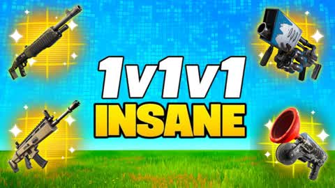 1v1v1 INSANE RELOAD ZONE WARS FFA