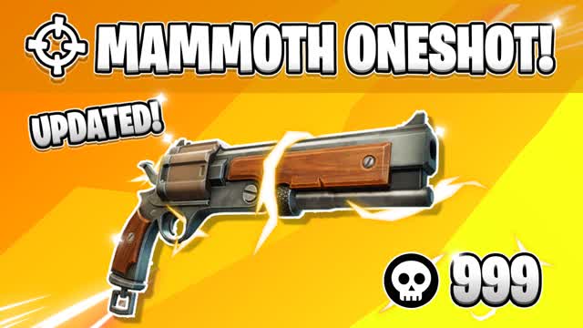 MAMMOTH ONLY 🎯ONE SHOT 🔫 OP