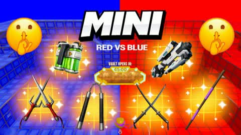 MINI RED VS BLUE 🔴🔵