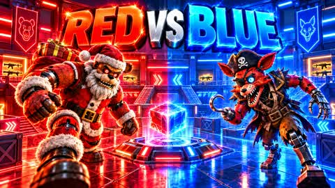 🩸 RED VS BLUE [HORROR CHAOS] 🔴🔵