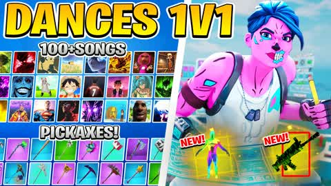 🎵 Dances 1V1 [100+ SONGS]