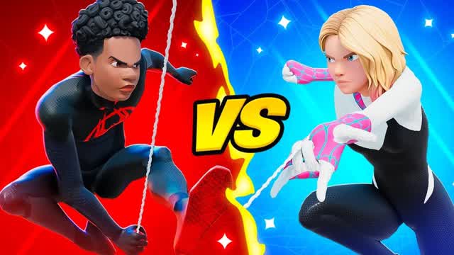 MILES MORALES VS GWEN STACY