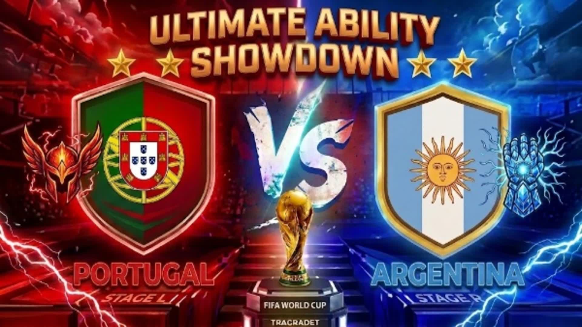 ARGENTINA VS PORTUGAL FOOTBALL WORLD CUP