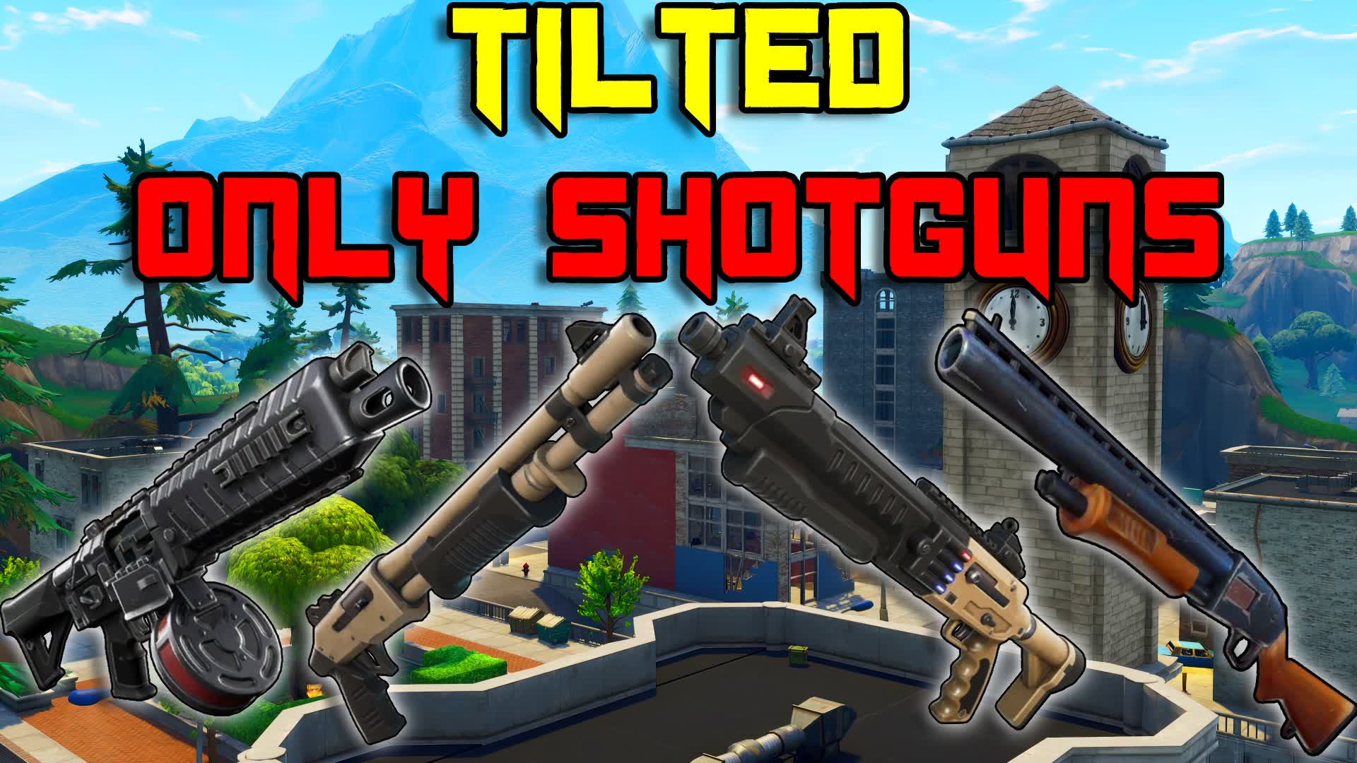 Tilted Zone Wars | ONLY Shotguns! 2682-5439-0602 by kingzi