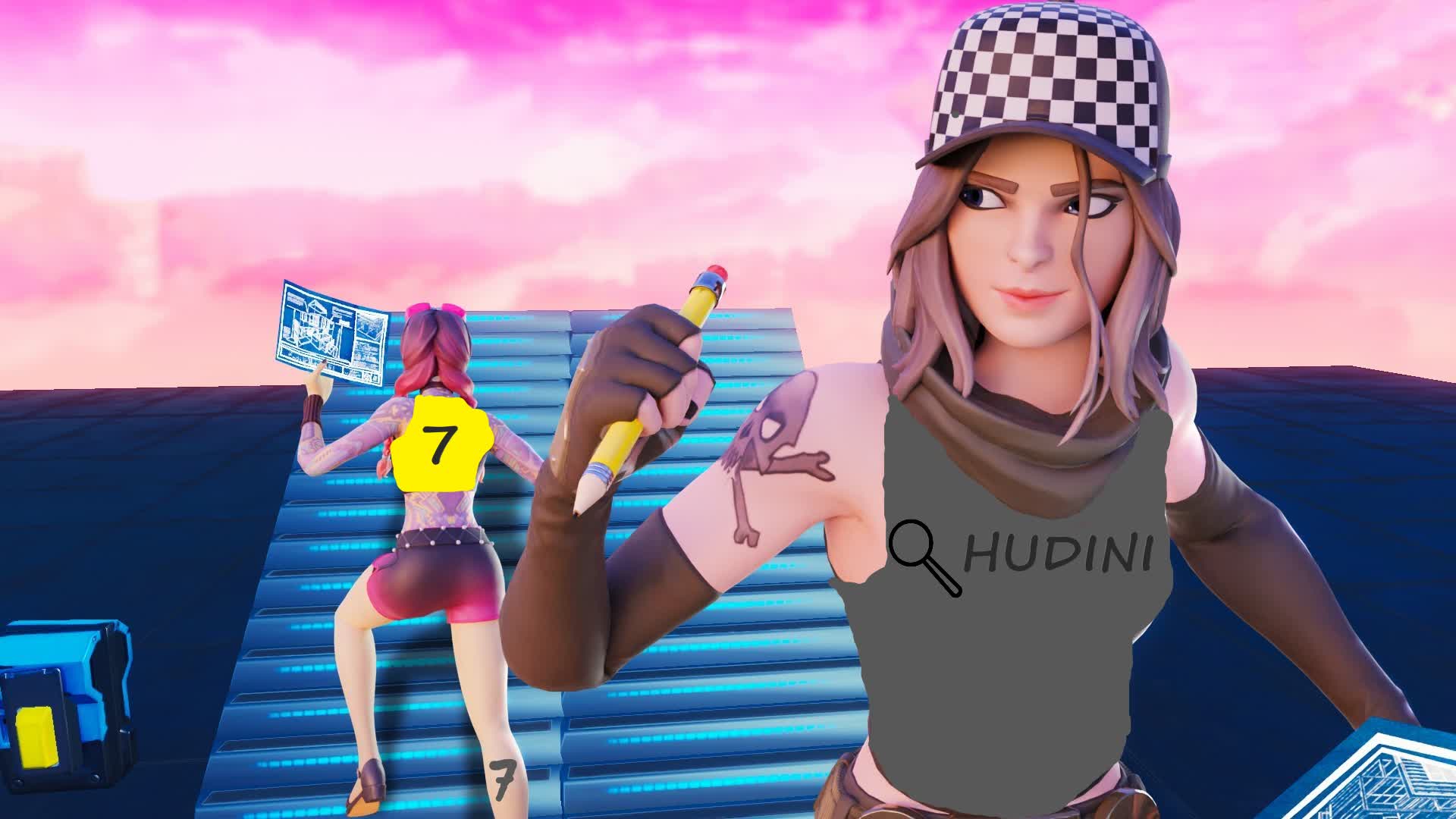 Hudini 1v1 BUILD FIGHT