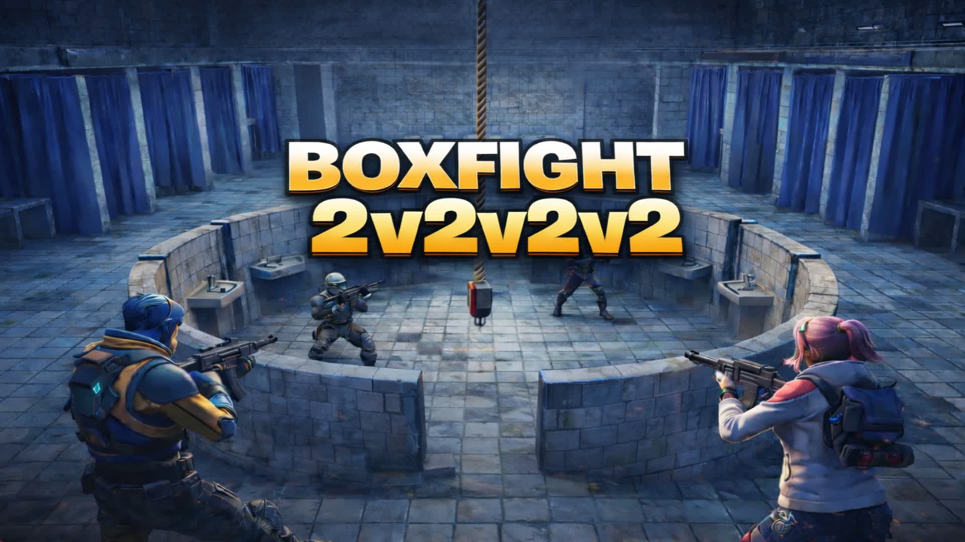 🚨 BOXFIGHT 2v2v2v2 – Gxi  🚨