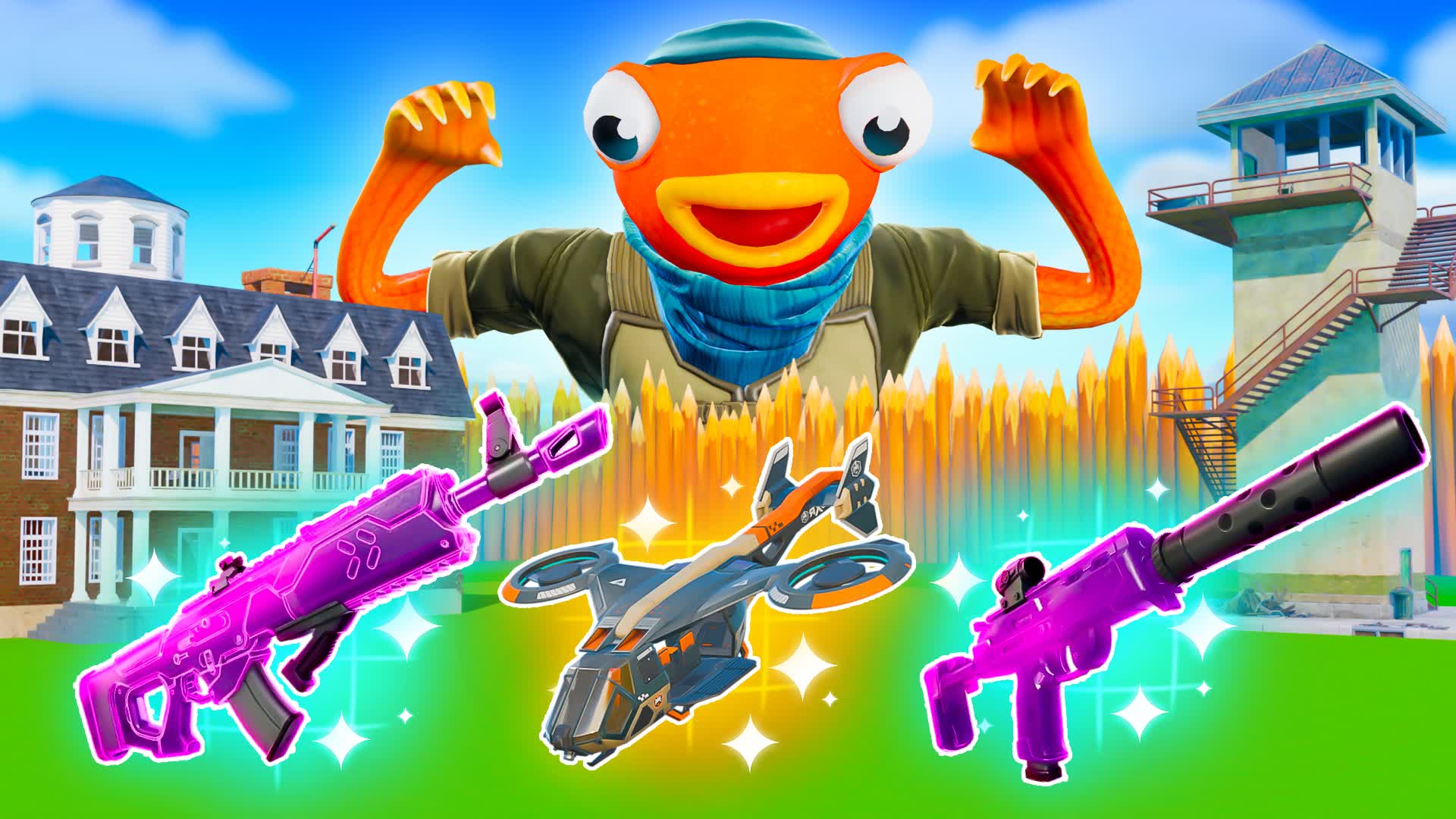 1v1 WITH ALL GUNS & ZOMBIES