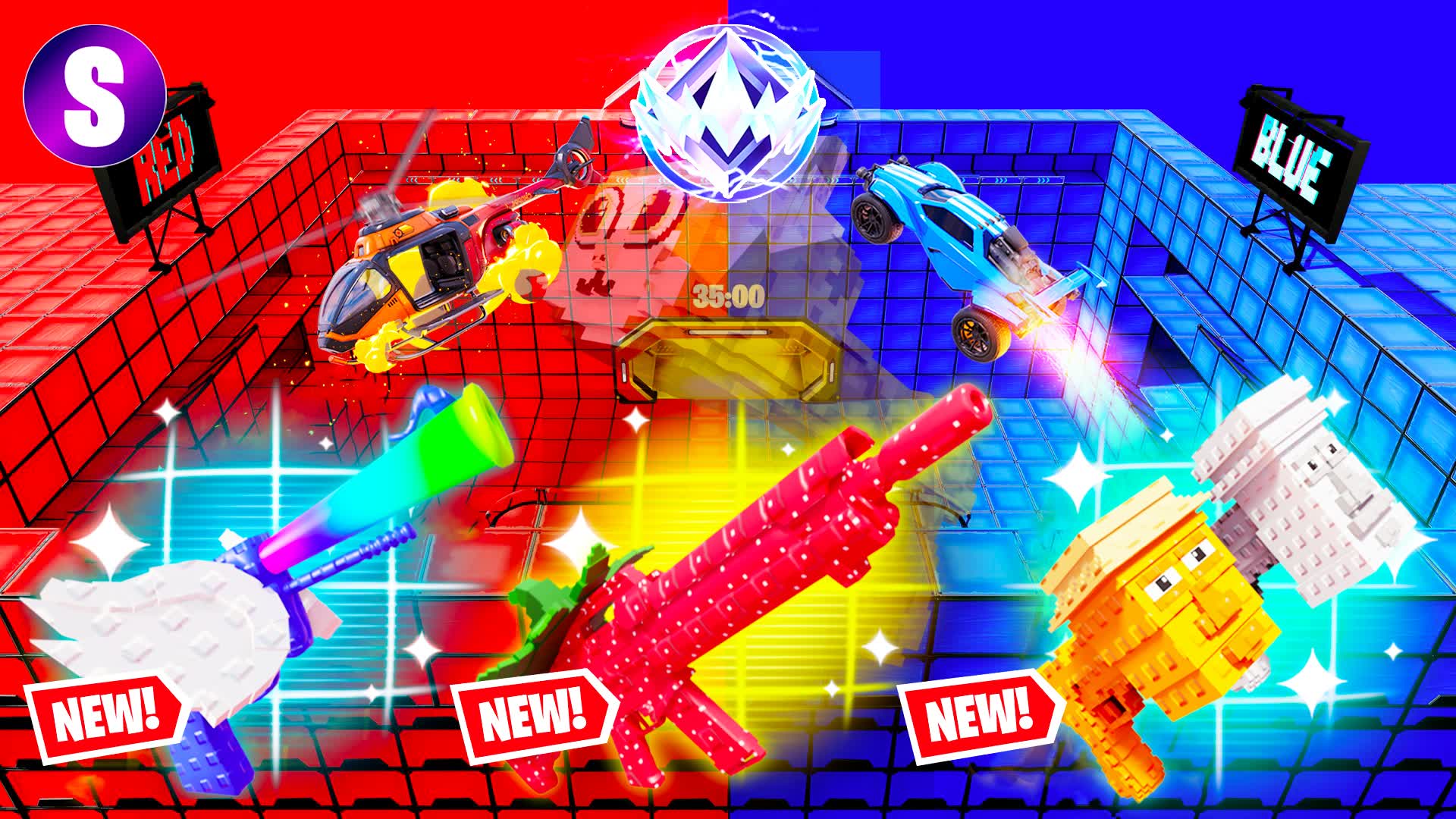 ROT RED VS BLUE 🔴🔵