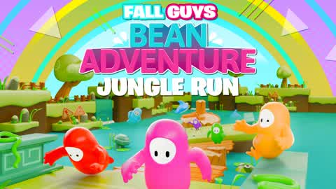 FALL GUYS✨BEAN ADVENTURE✨OBBY PARKOUR