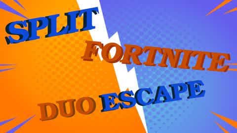 Split Fortnite duo escape🤜🏻🤛🏻