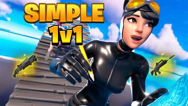 SIMPLE 1v1 BUILD FIGHT FFA