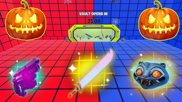 KPOP SIMPLE HALLOWEEN RED VS BLUE