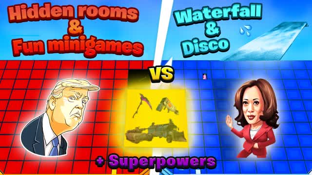 Capture 1 – TRUMP🔴 VS KAMALA🔵 ||  RED VS BLUE