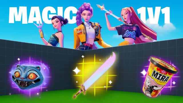MAGIC KPOP 1V1 WITH EVERY GUN