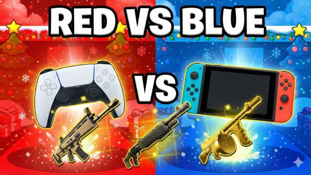 SUPER RED VS BLUE 🔴🔵 KRL