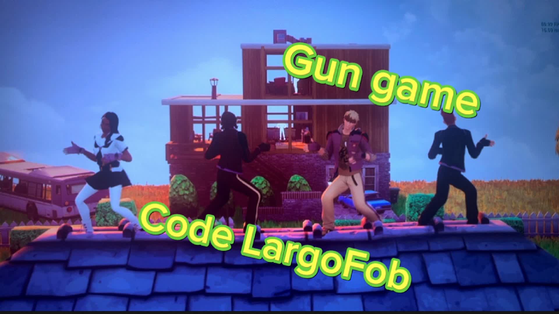Gun game 160848887847 by largofob Fortnite Creative Map Code