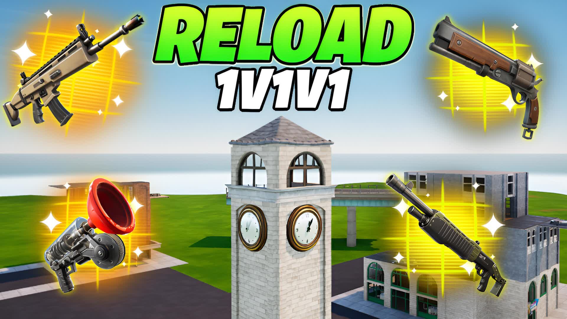 リロードタワー1V1V1 ファイト エリアウォーズ