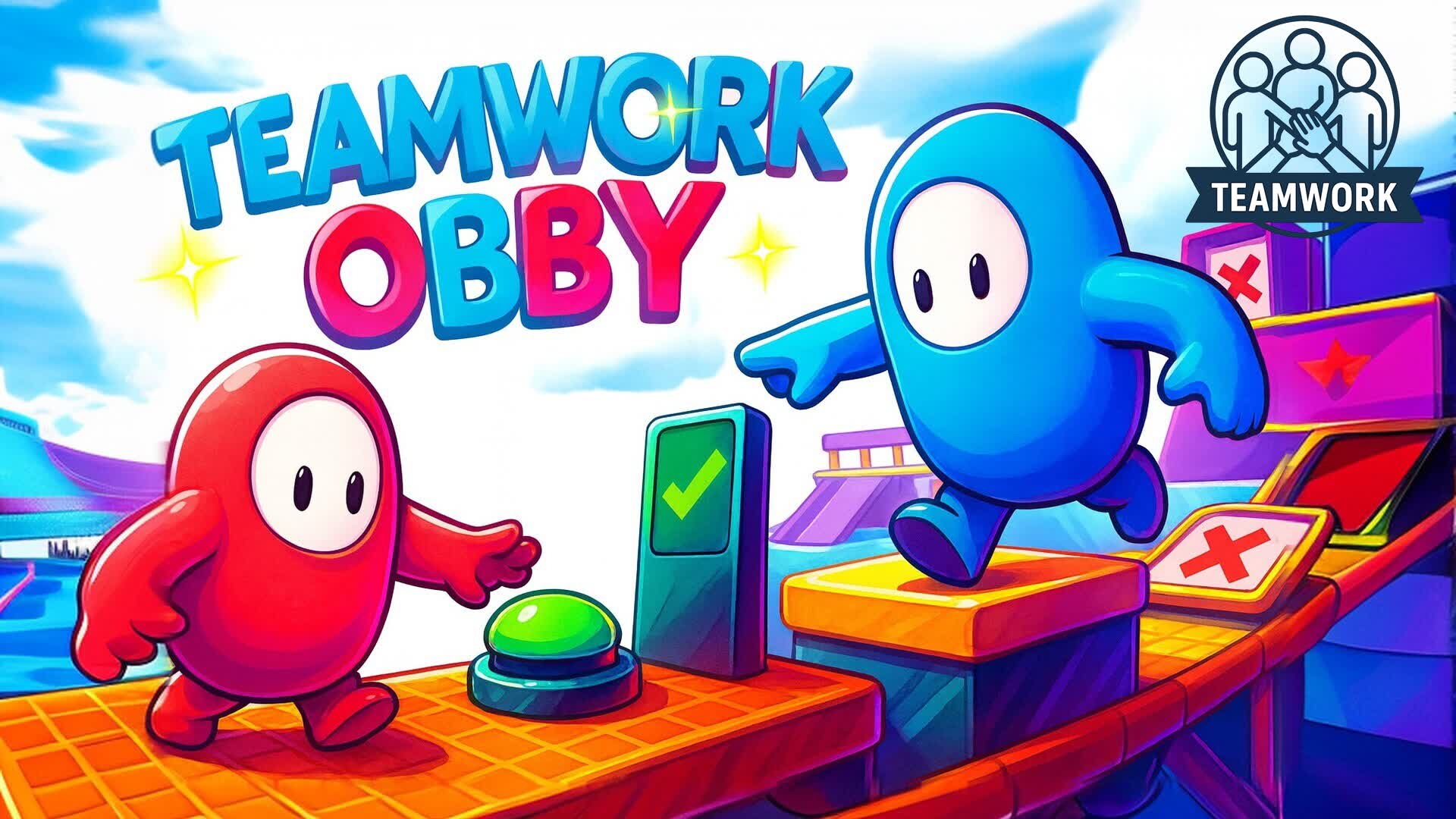 TEAMWORK OBBY - FALL GUYS (FLTB)