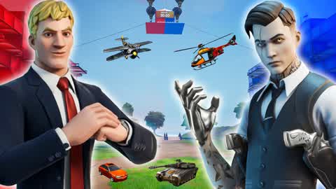 🌴 Open World Red Vs Blue 🐢