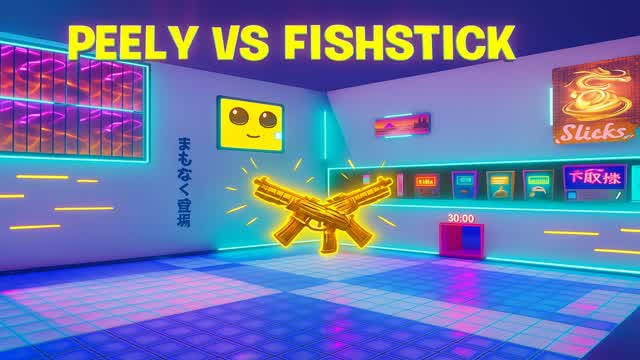Peely vs Fishstick| Ultimate Battle 🍌🐟