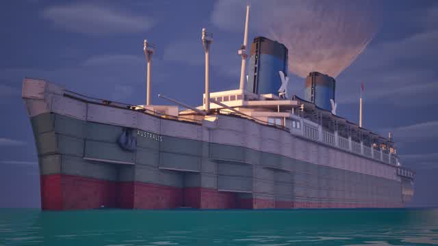 SS AUSTRALIS (1964) - SHOWCASE
