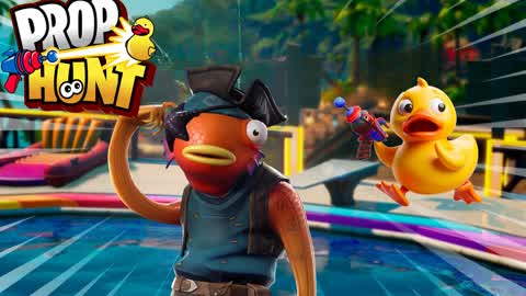 SWIMMING POOL PROP HUNT! 🛒