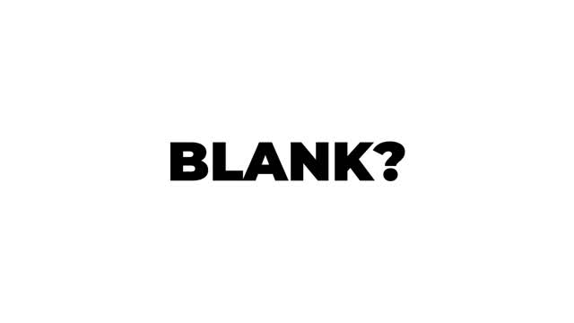 BLANK?