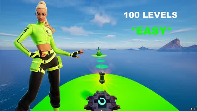 🟢 100+ GREEN EASY OBBY DEATHRUN 🟢
