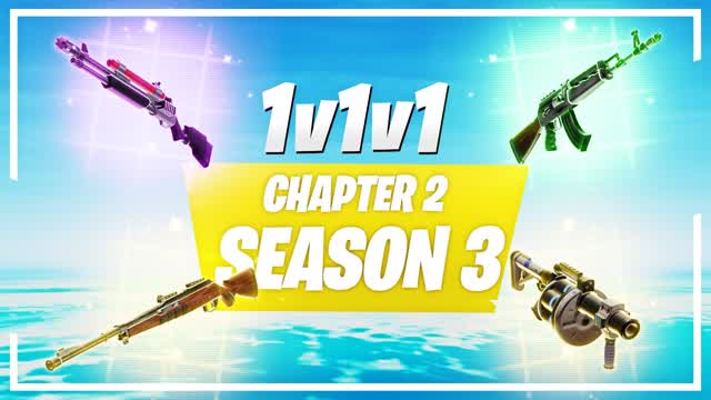 1v1v1 Chapter 2 Season 3 | FFA PvP Arena