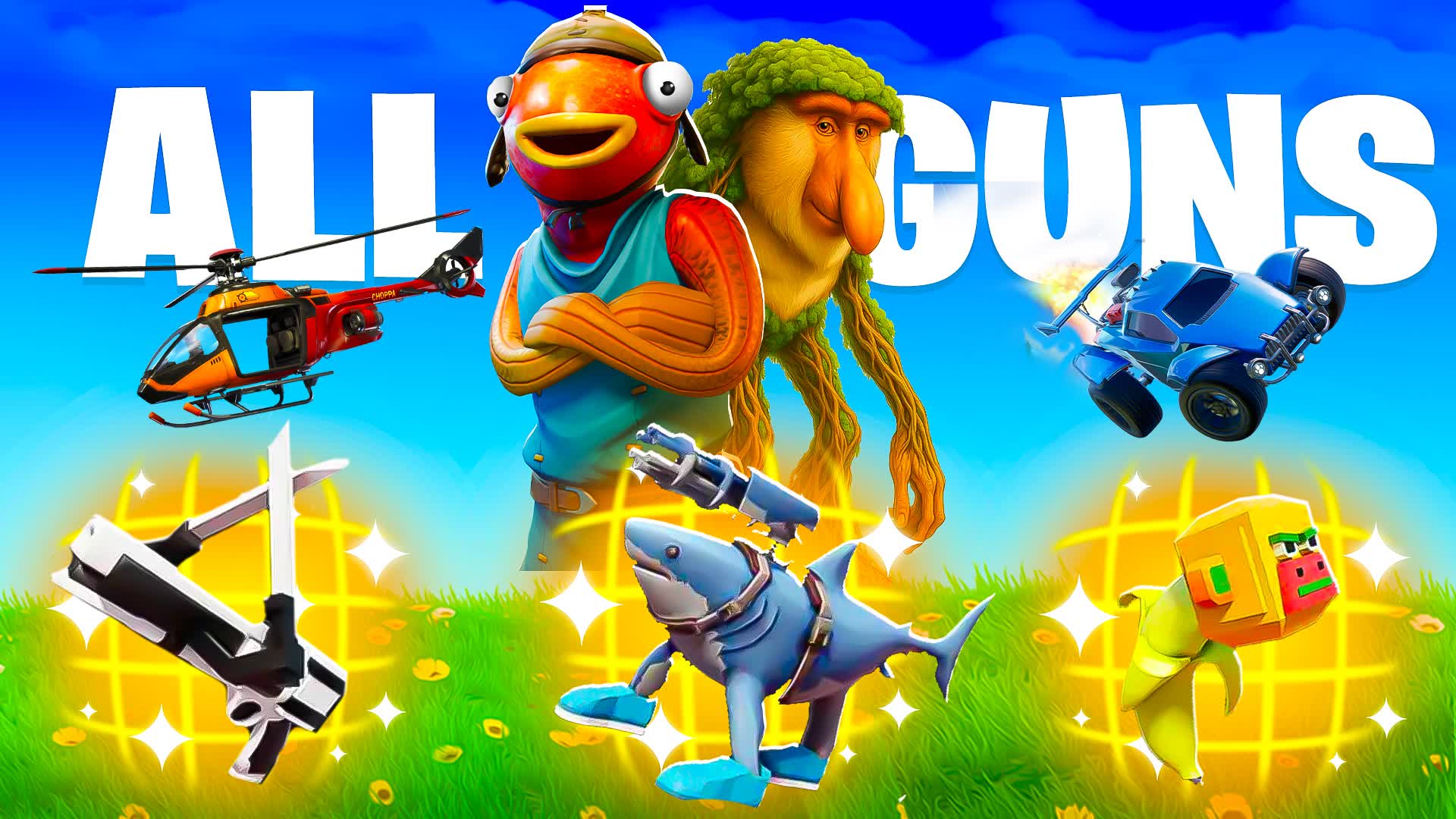 ALL GUNS INFINITE ZONE WARS - 1v1 FFA