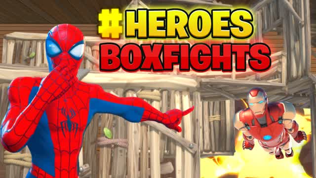 Capture 1 â 1v1-4v4v4v4 HEROES Boxfights đŠđŠž