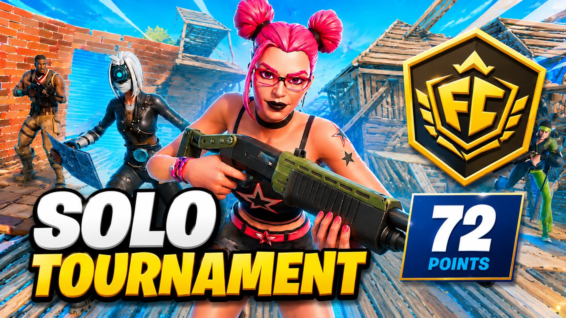 Solo Tournament - Zone War End Game — FN Maps Stats