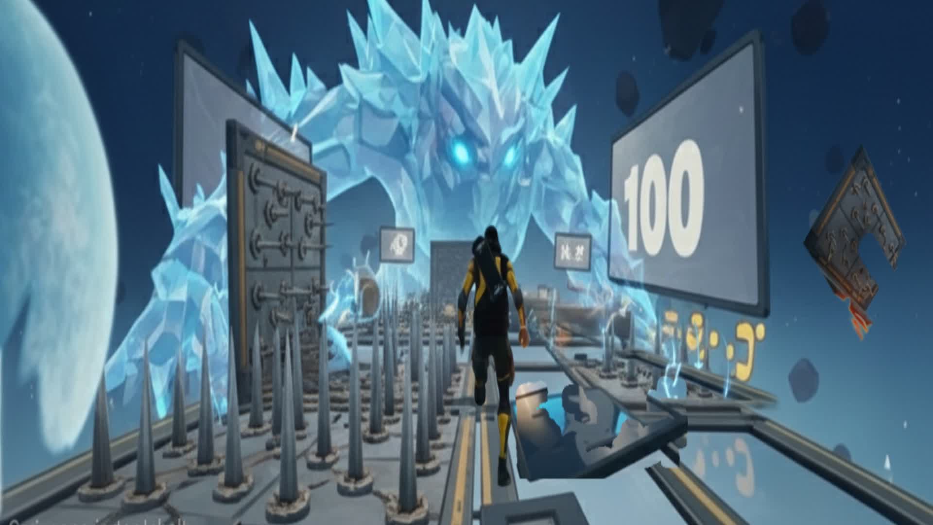 Mangy 's broken B & W Deathrun