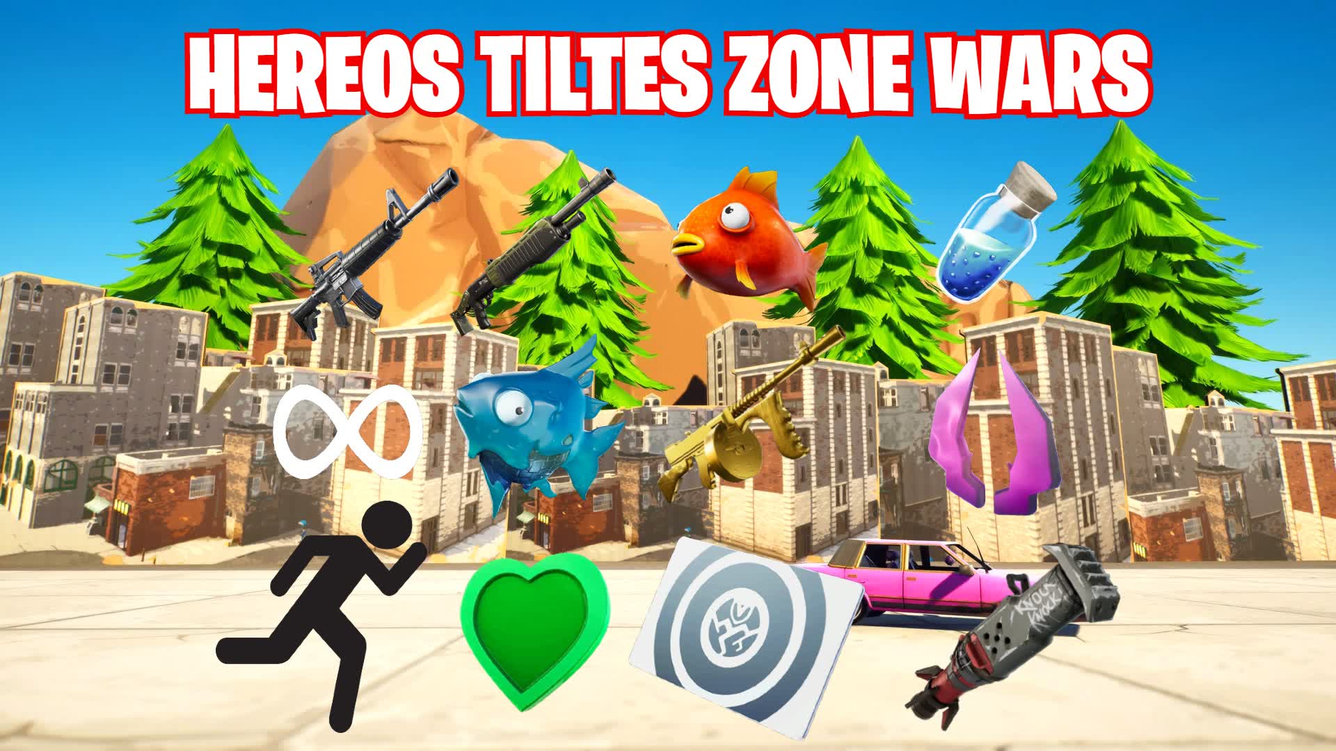 🦸 HEREOS TILTED ZONEWARS ⭐