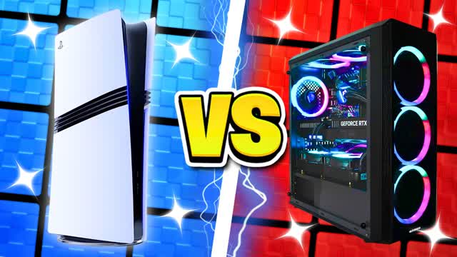CRAZY PS5 VS PC 🎮RED VS BLUE 🔴🔵