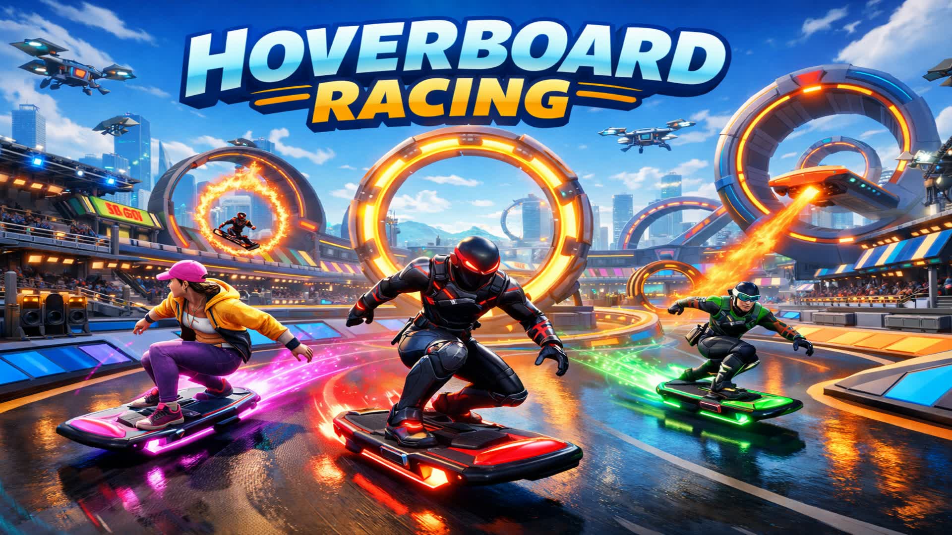 Hoverboard Racing