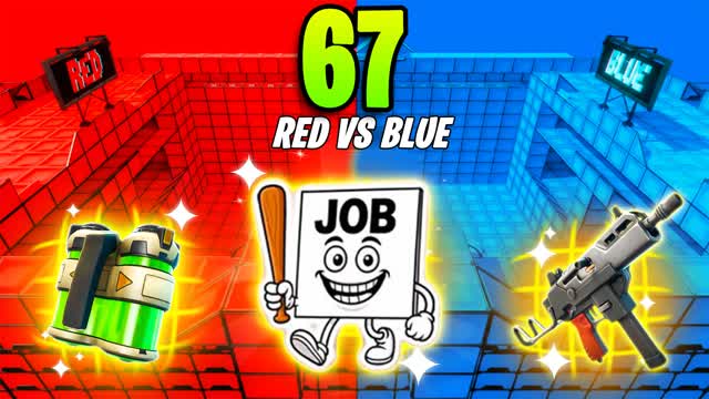 SUPER CRAZY 67🌈RED VS BLUE🔴🔵