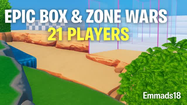 “Epic Box & Zone Wars: 21 Players”