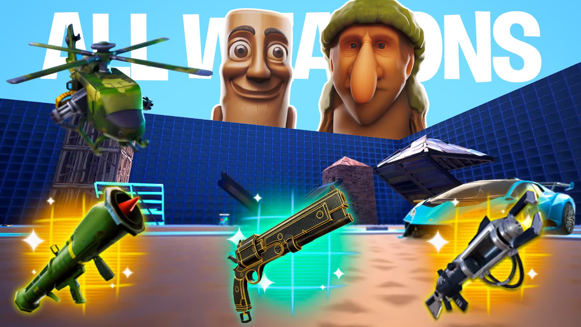 1V1 WITH ALL WEAPONS 🎯