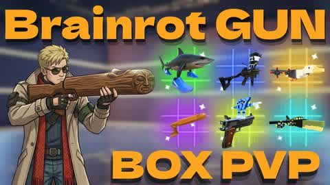 Brainrot Weapon BOX PVP🧠🔫