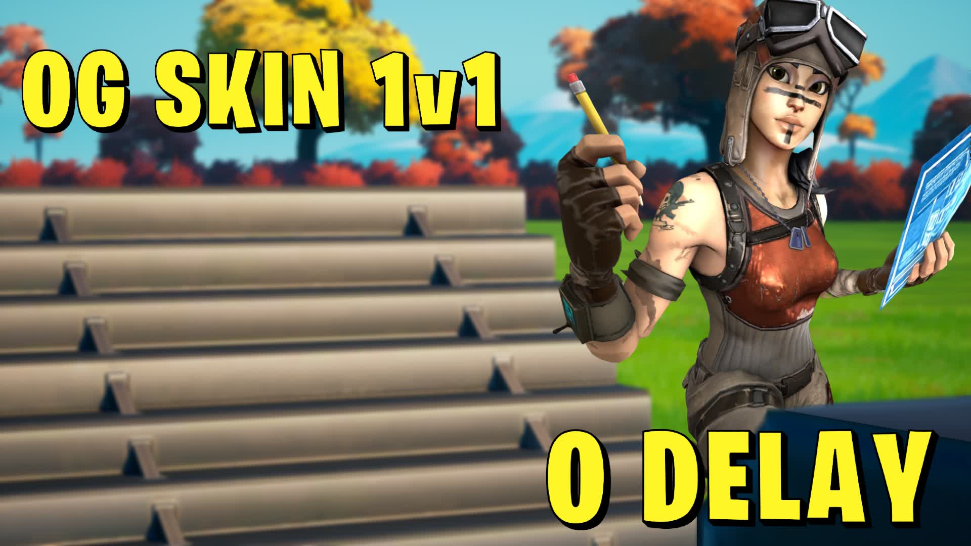 🆓 OG SKIN 1V1 👀 668364694735 by iamspencer Fortnite Creative Map