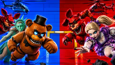 Red vs blue Mess