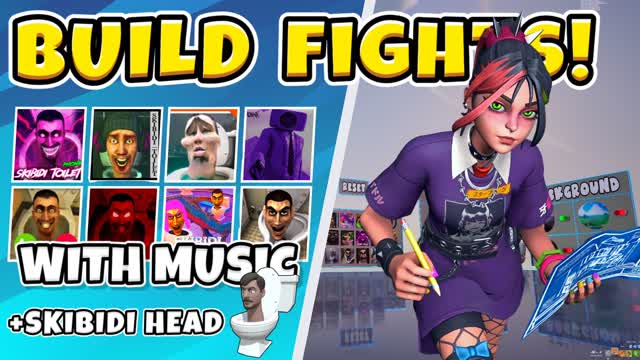 🚽Build Fights Skibidi Toilet🚽