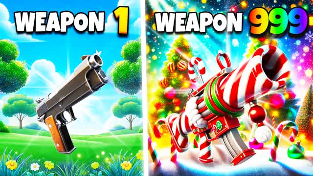 🎅CHRISTMAS GUN GAME🔫ONE SHOT🎯