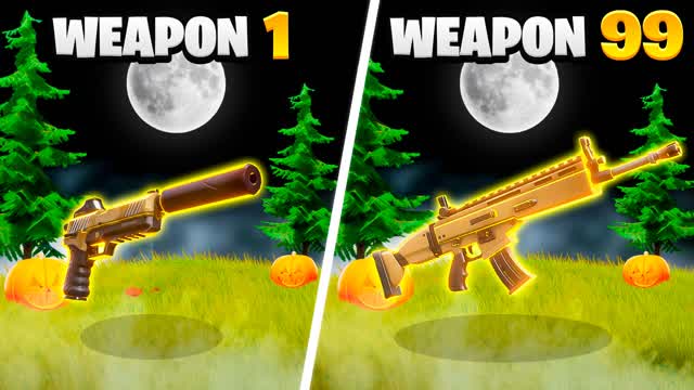 HALLOWEEN GOLD INFINITE GUN GAME 🎃