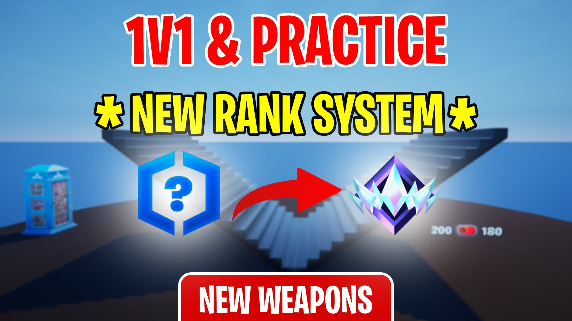 1V1 & PRACTICE *RANK SYSTEM*