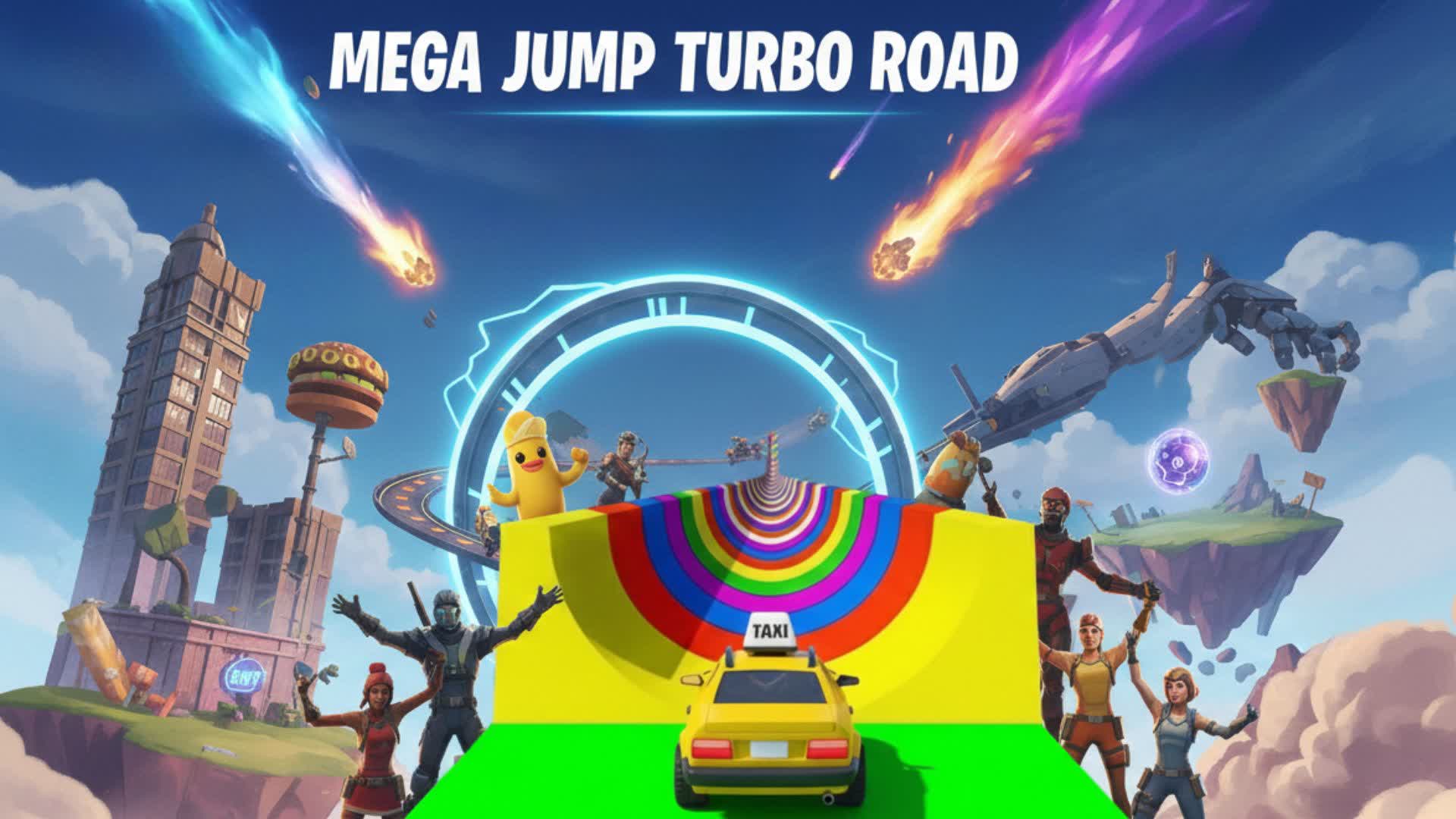 Mega Jump Road (ALL CARS)